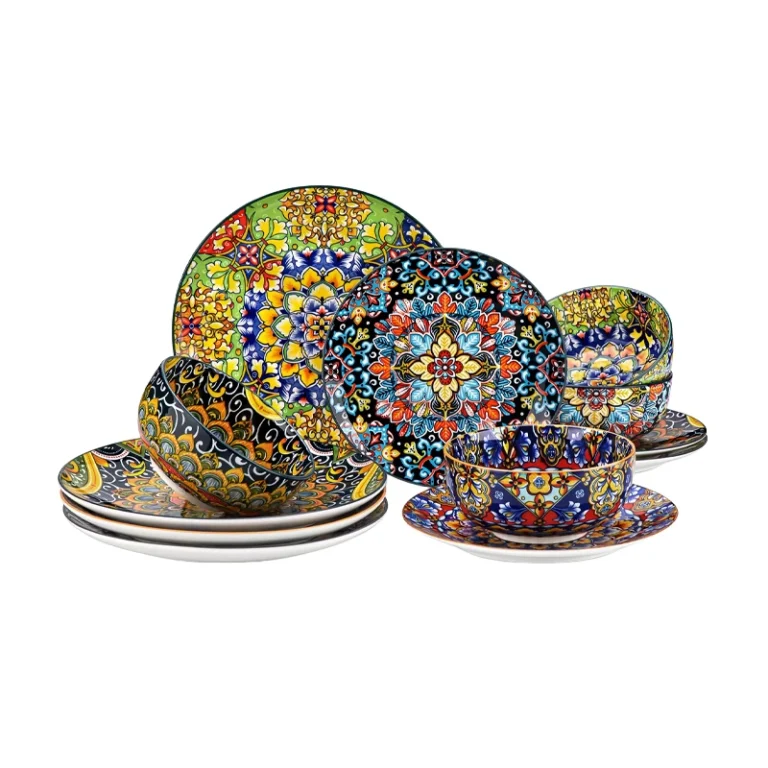 Set de vaisselle 12 pièces Bahia