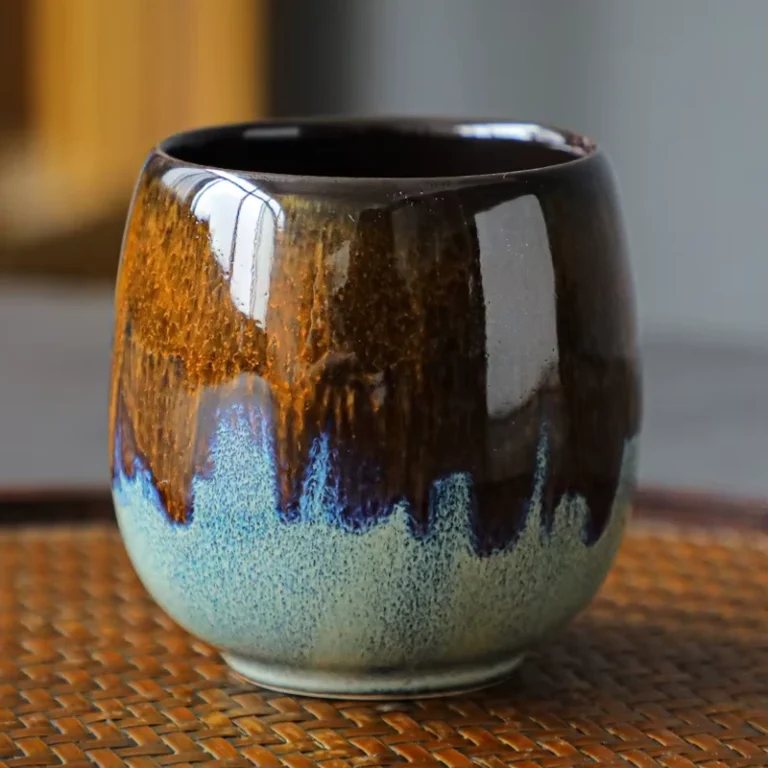 Tasse en céramique Horizon Terre brûlée