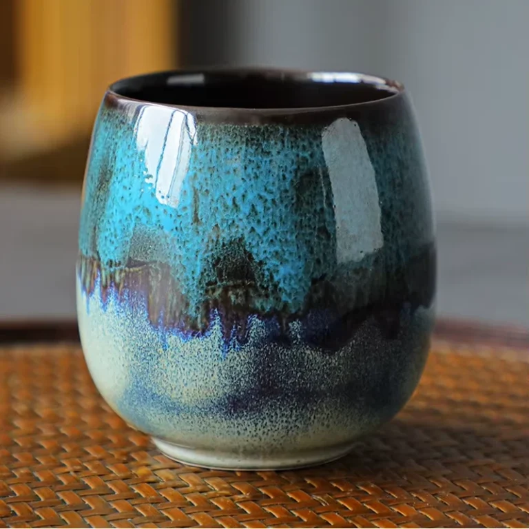 Tasse en céramique Nebula Bleu