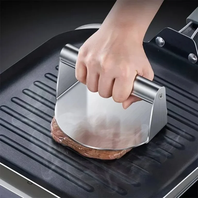 Presse à Smash Burger Inox 10cm Steack