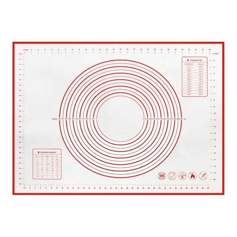 Tapis de Pétrissage Silicone GlissPro 60x40cm