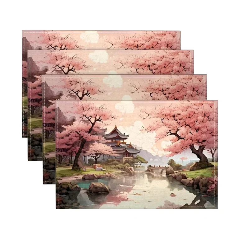 Sets de table Cerisier Sakura Japon - 30x40cm