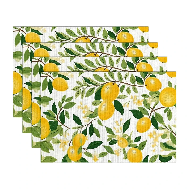Sets de table Citronnier Méditerranée - 30x40cm