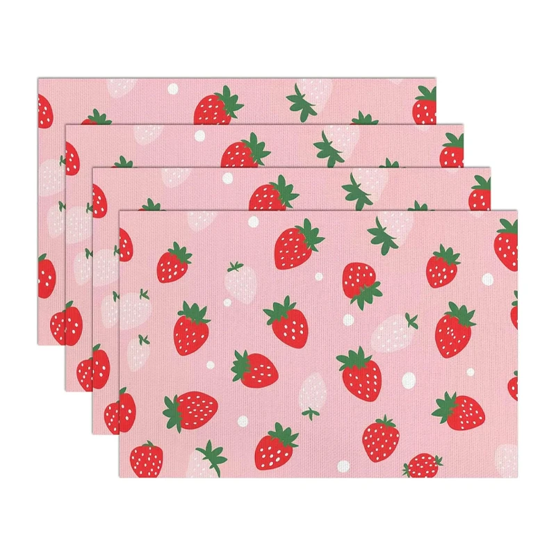 Sets de table Fraise Gourmande - 30x40cm